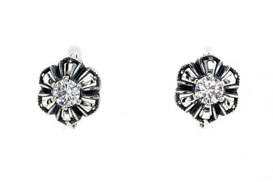 Earrings with zircon A1987350460