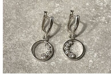 Earrings with zirconia A7003570340