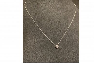 Necklace with zircon GR5700180